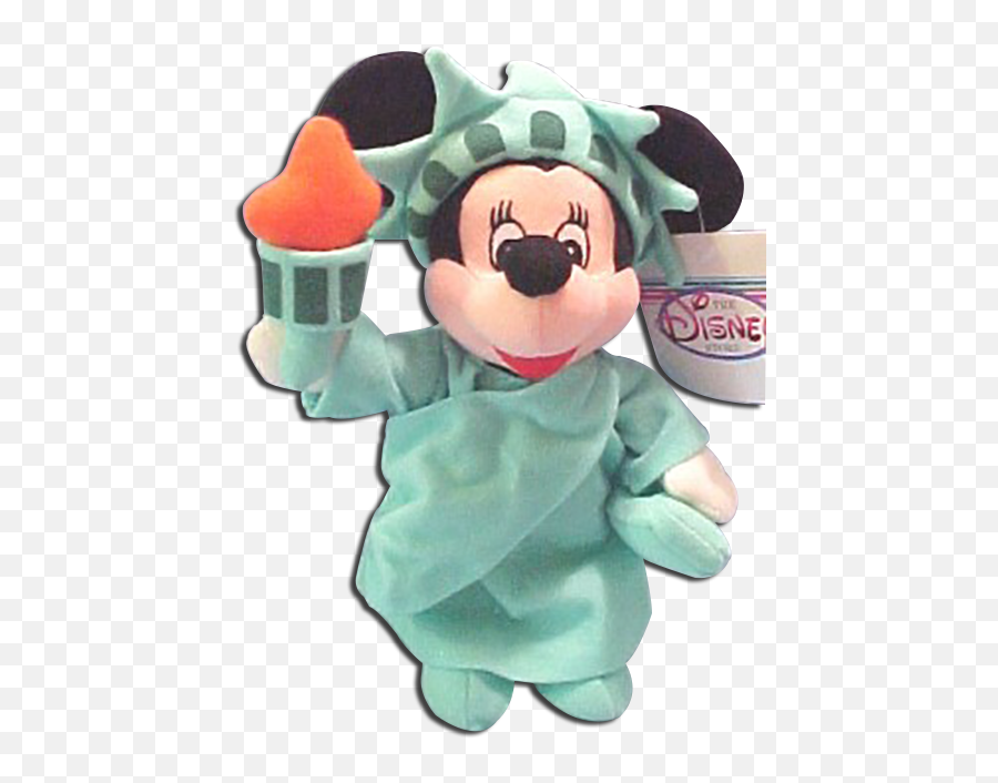 Disney Store Plush Patriotic Mickey - Minnie Estatua De La Libertad Emoji,Disney Emojis Goofy Stuffed