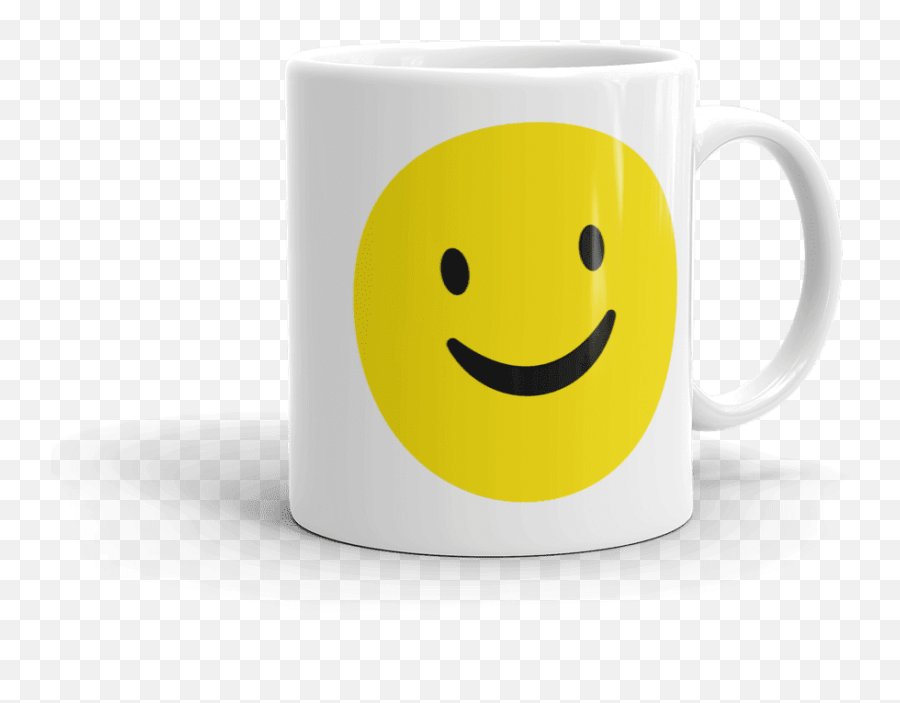 Be Happy - Magic Mug Emoji,Look Of Disdain Emoticon