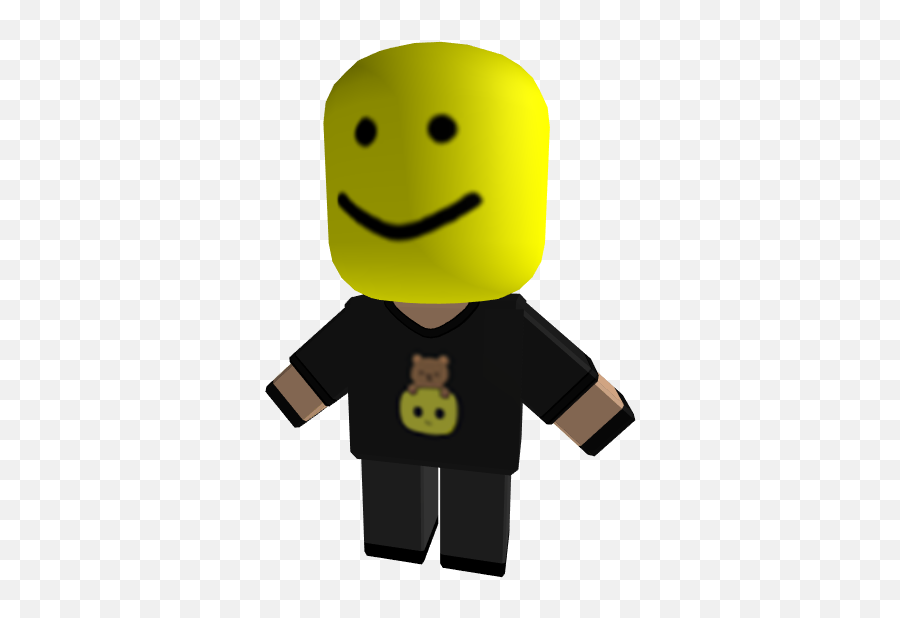 Bighead Buddy Ugc - Rbxleaks Fictional Character Emoji,Big Head Cool Smiley Emoticon