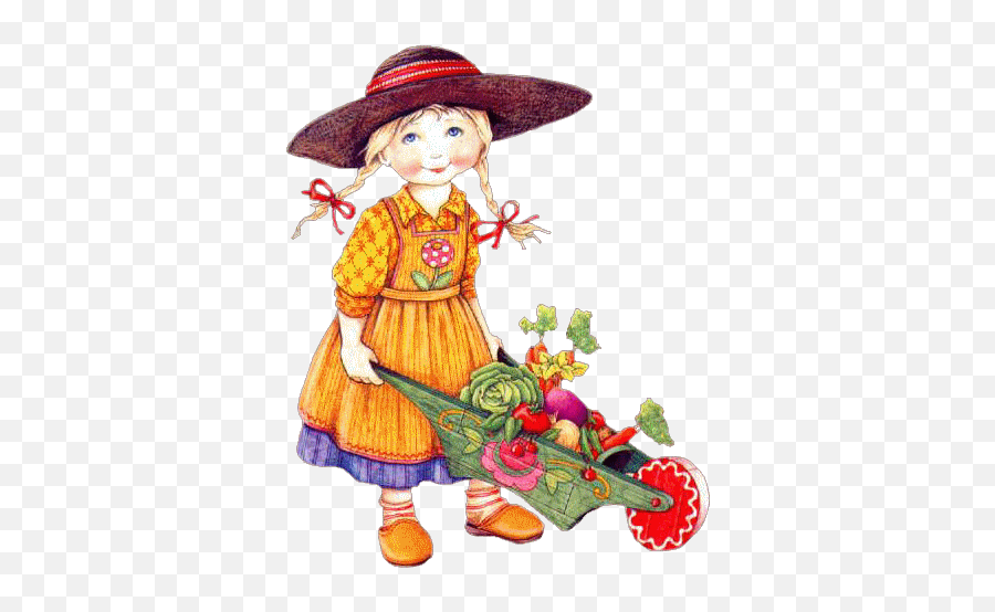 Gardening Girl - Bloom Where Youre Planted Mary Engelbreit Emoji,Sweet Emotion Artwork