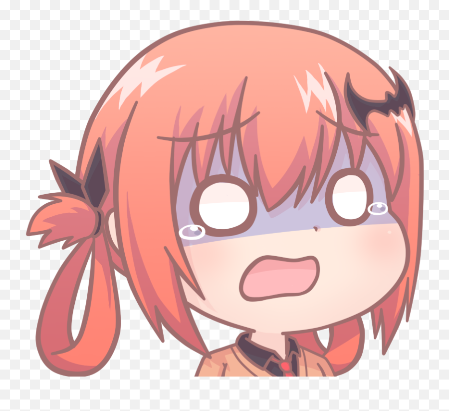 1488224710779png 10001000 Animasi Gadis Animasi - Chibi Anime Girl Face Emoji,Chibi Emoji