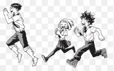 Transparent Webtoon Explore Tumblr Posts And Blogs Tumgir - Uraraka Y Lida Y Midoriya Emoji,Neko Papa Heart Emoticon