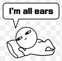 Person Man Sticker - Person Man Listen Discover U0026 Share Gifs Emoji,All Ears Emoji Art