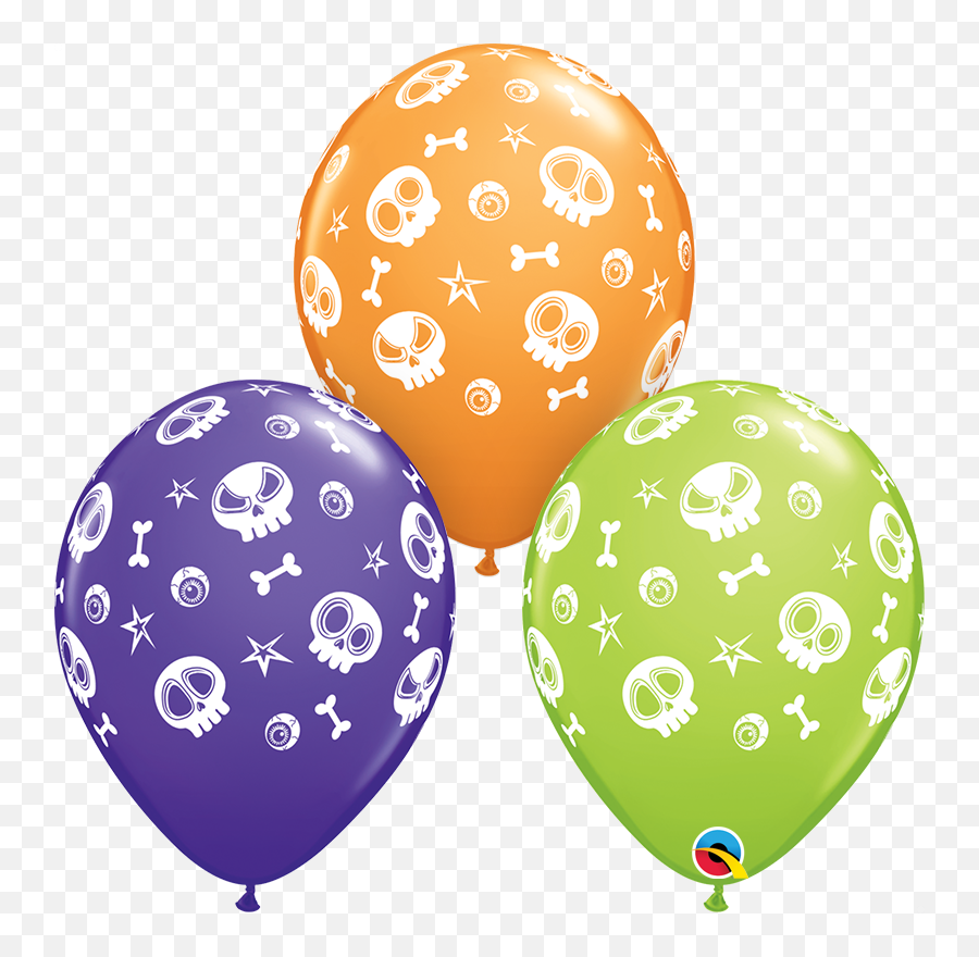 Party Supplies 10 X Halloween Spooky - Balloon Emoji,Emoji Balloons At Party City