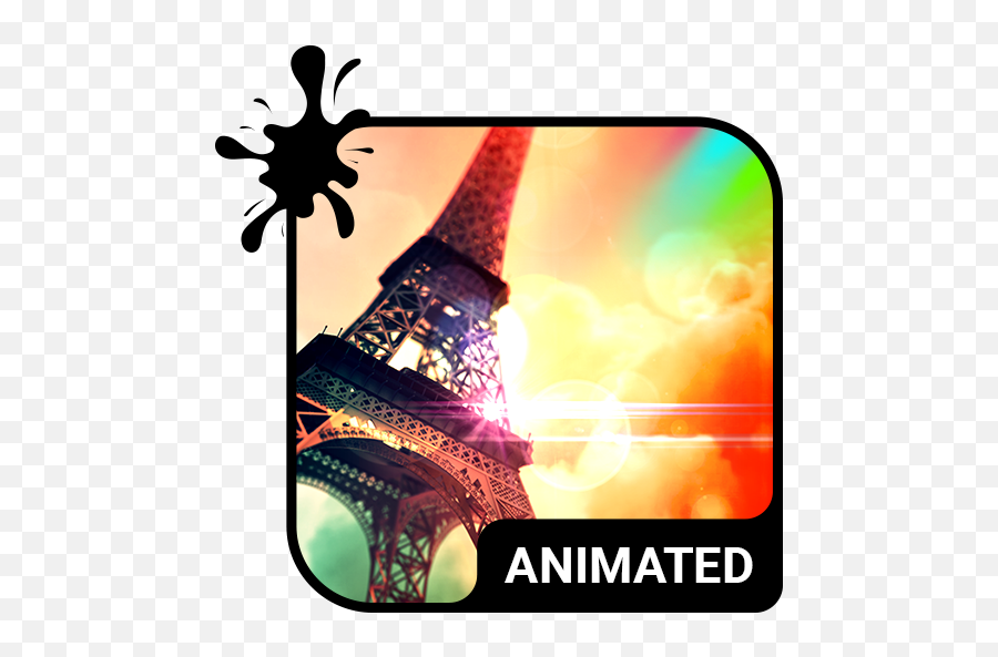 Paris Colors Animated Keyboard Live Wallpaper - Apps On Emoji,Emojis On Key Borad
