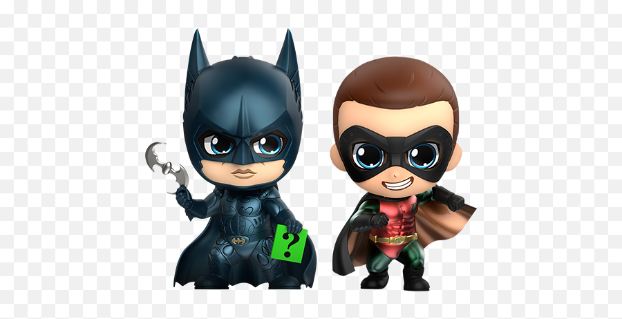 Hot Toys Dc Batman Forever Cosbaby Batman And Robin Emoji,Mattel Emotions Giraffes