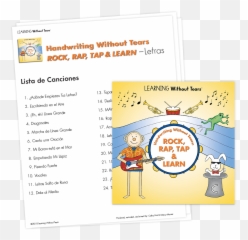 Rock Rap Tap U0026 Learn - Spanish Lyrics Learning Without Tears Emoji,Rap Song Lyrics With Emojis