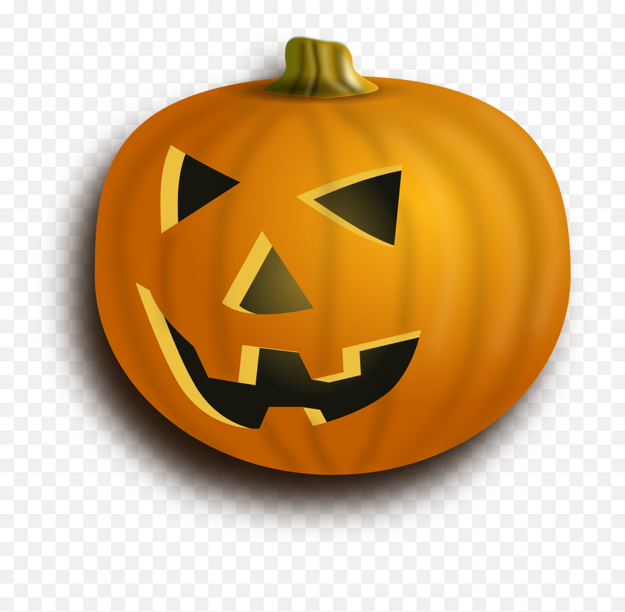 Pumpkin Scary Holiday Halloween Orange - Halloween Image Libre De Droit Emoji,Pumpkin Emotions