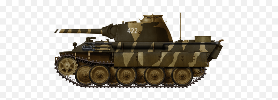German Tanks Of Ww2 - Panther Tank 424 Emoji,Tanks Emoji