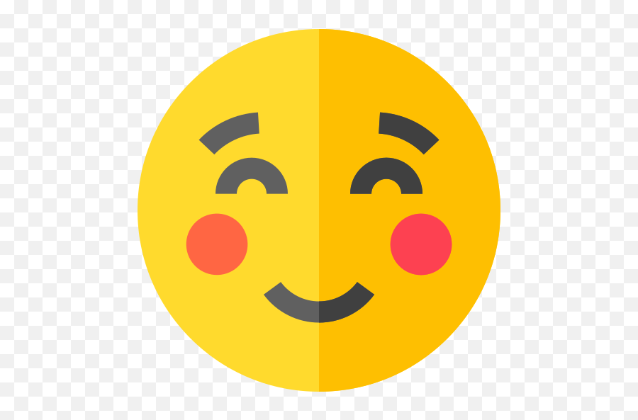 Embarrassed - Free Smileys Icons Happy Emoji,Embarrassed Emoji Png