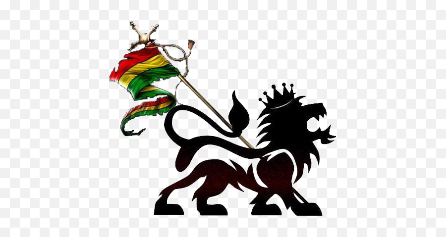 Whitelion Leon Reggae Dibujos Leon De Juda - Transparent Lion Of Judah Emoji,Rastafarian Emoji
