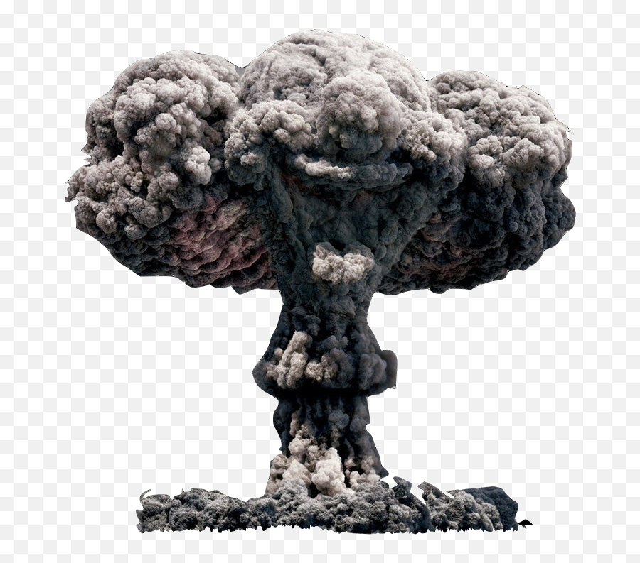 Nuke Explosion Nuclear Atomicbomb Sticker By Zedd Ali - Transparent Background Mushroom Cloud Vector Emoji,Atomic Bomb Emoji