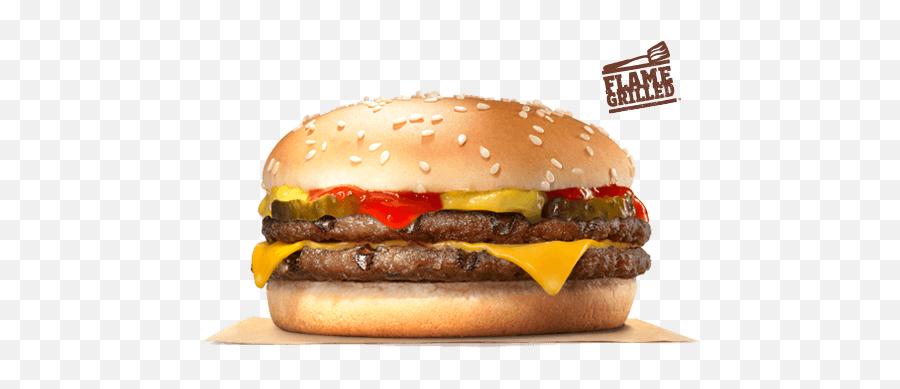 Download King Whopper Hamburger Cheeseburger Bacon Burger - Burger King Bacon Cheeseburger Cheeseburger Emoji,Hamburger Emoji Png