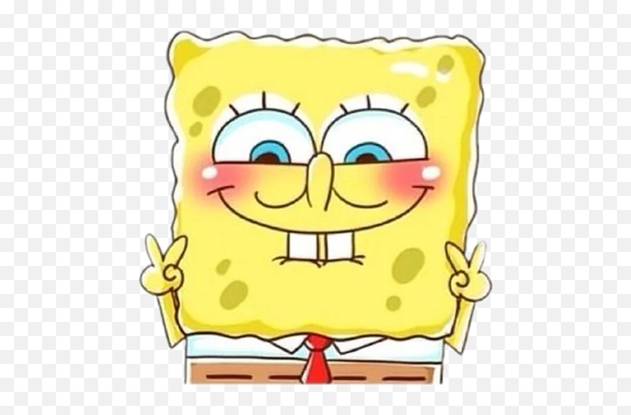 Bob Esponja 20 Whatsapp Stickers - Stickers Cloud Spongebob Overlay Emoji,Emoticon Interrogacion