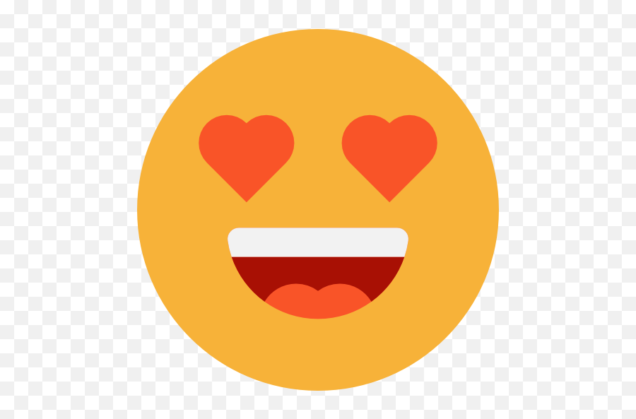 Emoji Icon Myiconfinder - Smiling Face With Heart Eyes Animated,Frown Emoji