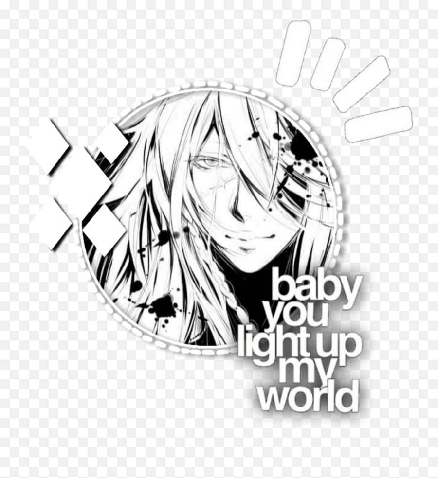 Animesticker Overlays Sticker - Undertaker Black Butler Mit Frau Emoji,Baby You Light Up My World Emoji Animesticker Overlays Sticker - Undertaker Black Butler Mit Frau Emoji,Baby You Light Up My World Emoji