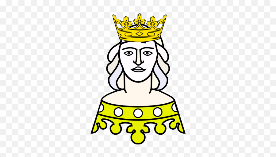 Coat Of Arms Of Wroclaw - Queen Outline Clip Art Emoji,Black Female Emoji Queen
