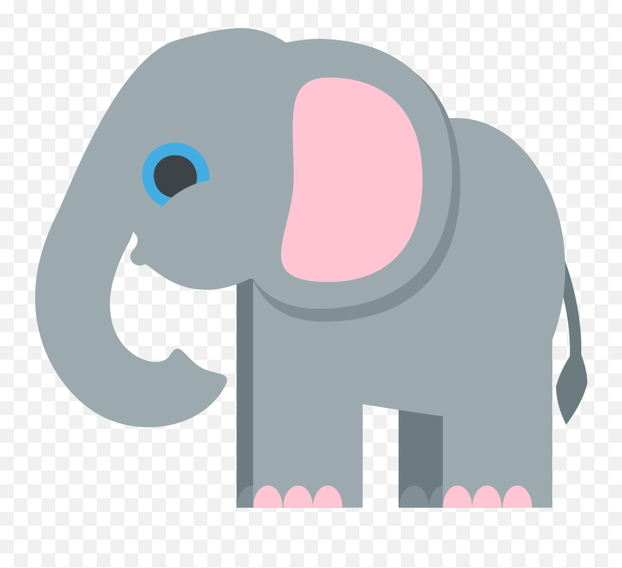 Mall Animal Cliparts 27 - Elephant Emoji,Animal Emoji
