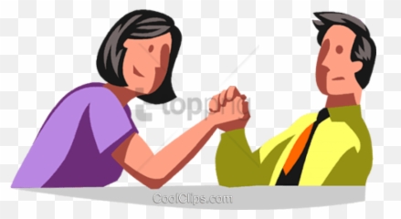 Free Png Arm Wrestling Man Vs Woman Png - Arm Wrestling Woman Man Emoji,Wrestling Emojis