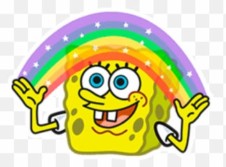Sticker Maker - El Paquete De Bob Esponja Transparent Spongebob Imagination Emoji,Todos Los Emojis Del Whasapp Corriendo