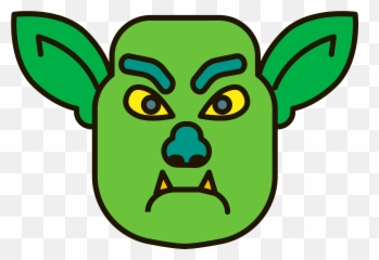Troll Clipart Free Download Transparent Png Creazilla - Fictional Character Emoji,Troll Face Emoji