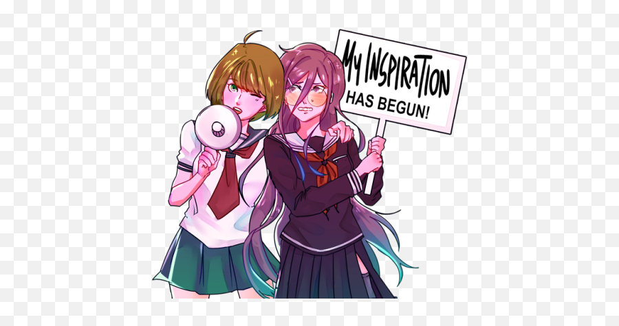 Pin - Tokomaru Danganronpa Emoji,Saturated Laughing Emoji