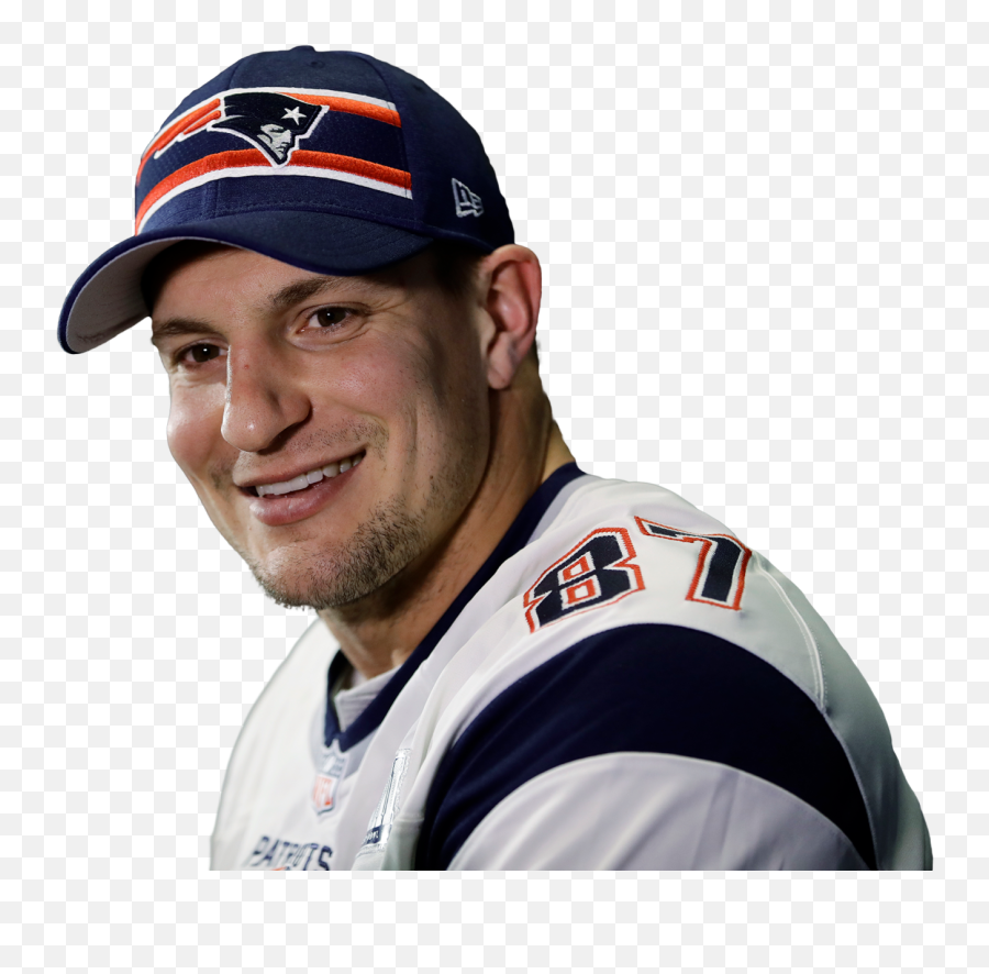 Rob Gronkowski Announces Retirement - Gronk Transparent Background Emoji,N.e. Patriots Emoticons