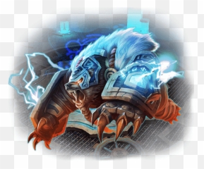 Mu Origin Private Server - Splash Art Runeguard Volibear Art Emoji,=0mu Emoticon