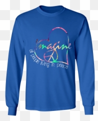 Hippie Long Sleeve - Long Sleeve Emoji,Emotinally Detached But Wear Emotion On Sleeve