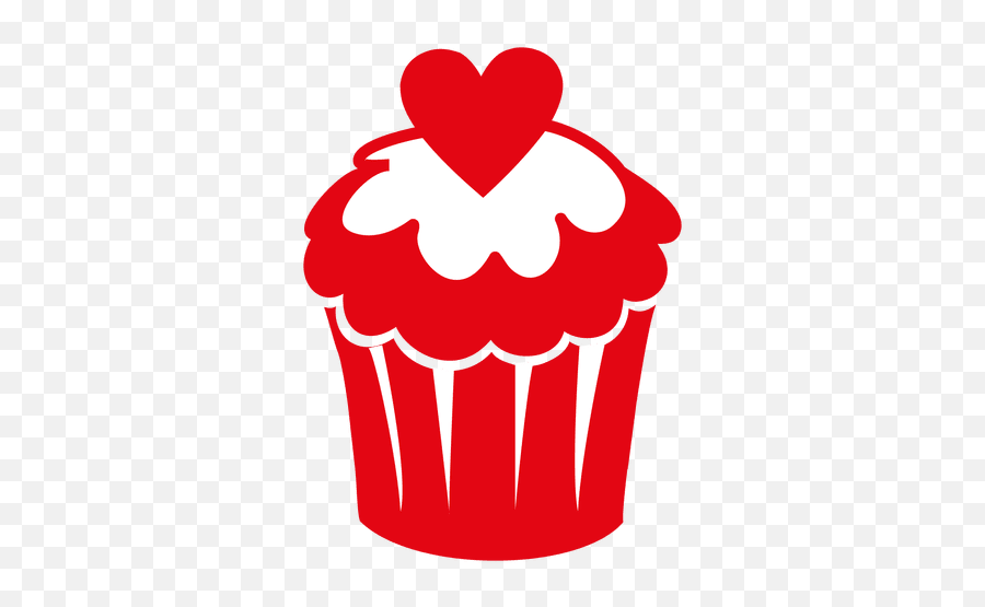 Valentine Cupcake - Transparent Png U0026 Svg Vector File Imagenes Para San Valentin Png Emoji,How To Emoticon Cup Cakes