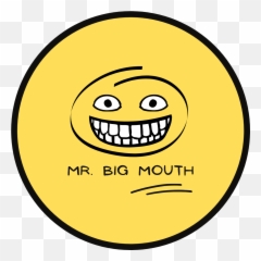 Mr - Happy Emoji,Text Irie Emoticon