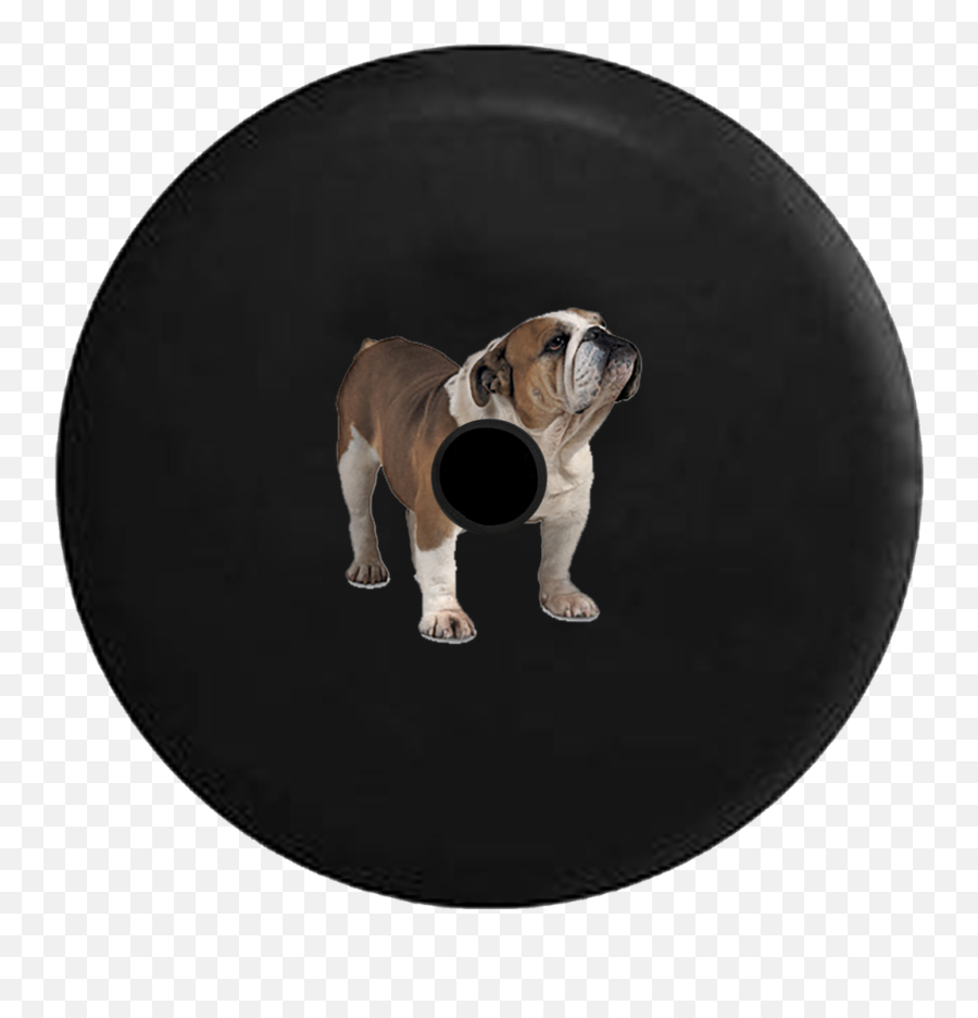 Products - Bulldog Jeep Tire Cover Emoji,English Bulldog Emoji