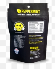 Peppermint Flavored Tobacco - Product Label Emoji,Spitting Tobacco Emoticon
