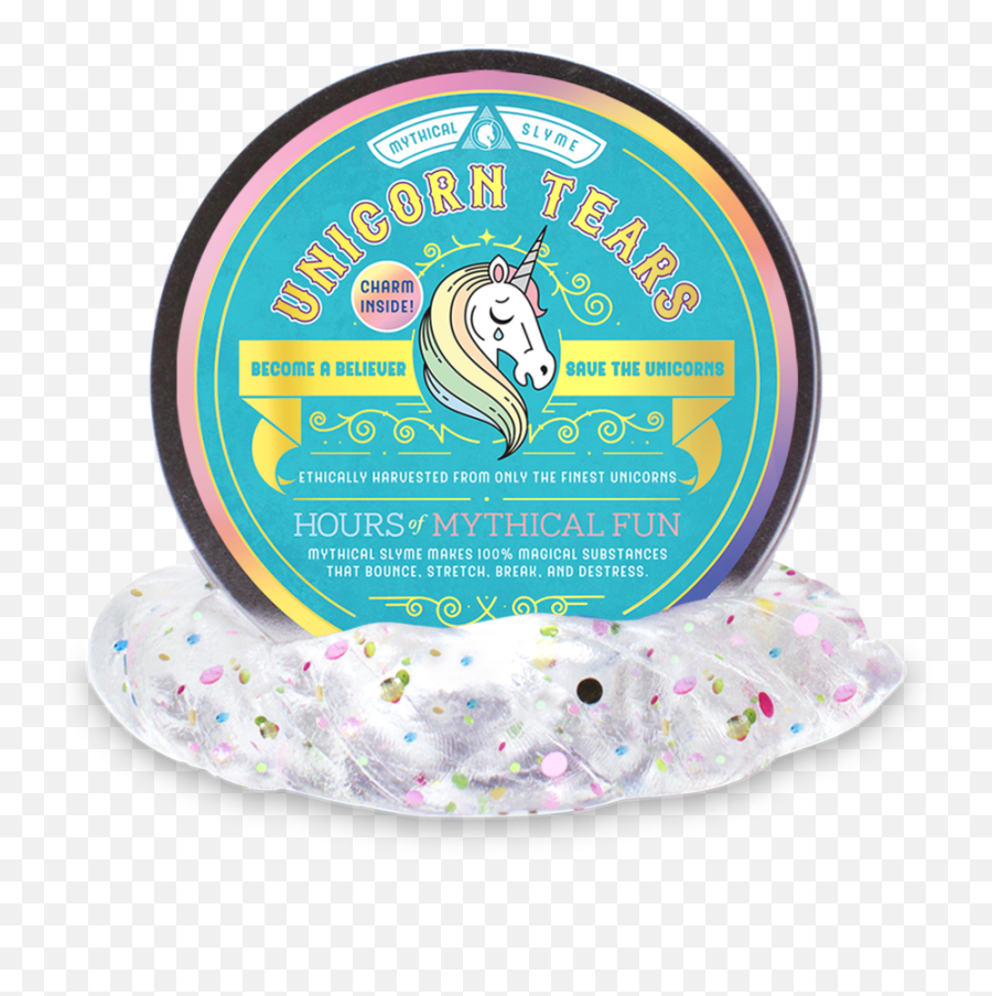 Unicorn Tears - Unicorn Putty And Unicorn Slime Mythical Slyme Unicorn Tears Putty Emoji,Emoji Slime Kit