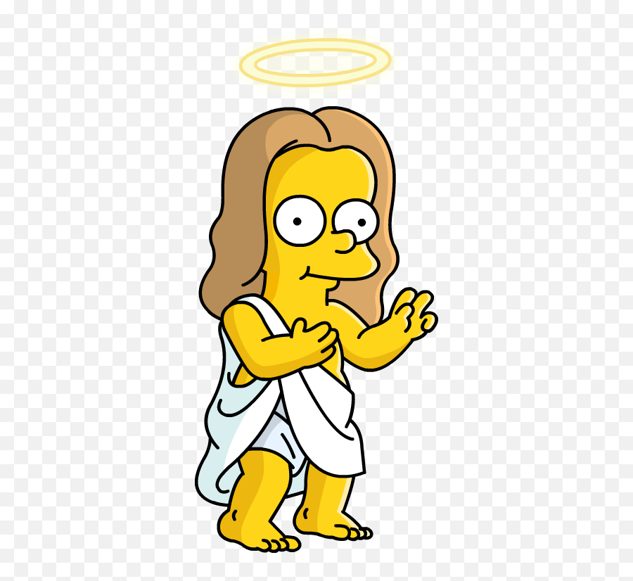 Baby Jesus The Simpsons Tapped Out Wiki Fandom Emoji,Loyola Univeraity Rambler Emoticon