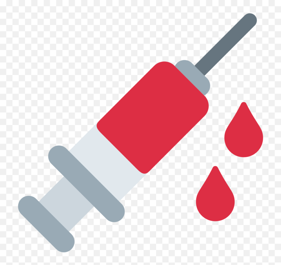 Syringe Emoji Meaning With Pictures - Syringe Emoji Twitter,Blood Drop Emoji