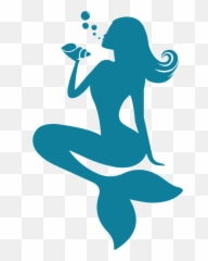 Mermaid Outline Png - Mermaid Silhouette Emoji,Mermaid Emoji For Iphone