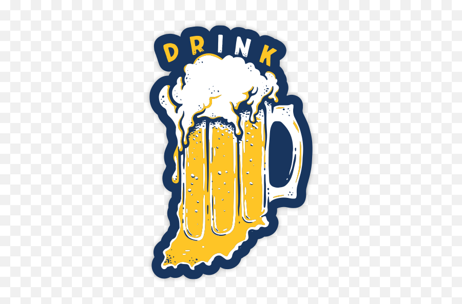 Drink Yonder Sticker The Shop Indy Emoji,More Beer Emojis