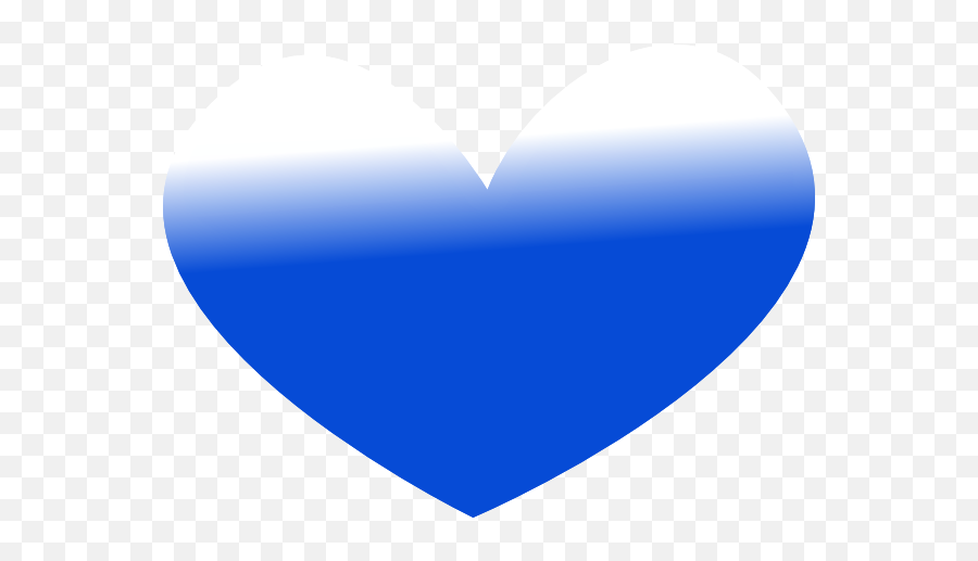 Blue Heart 2 Clip Art At Clkercom - Vector Clip Art Online Emoji,Blue H Eart Emoji