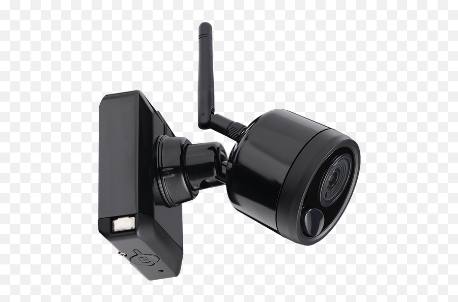 Black Battery Powered Add On Hd Security Camera Emoji,4k Camera Emoji