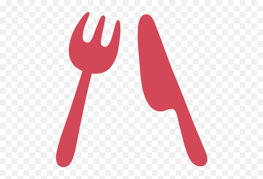 Fork And Knife - Emoji Tenedor Y Cuchara Full Size Png Emoji De Cubiertos Png,Y Emoji