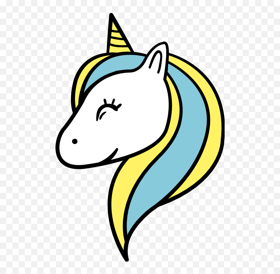 Unicorn Bike Decal - Colores De Unicornios Png Emoji,Unicorn Emoji Pillows