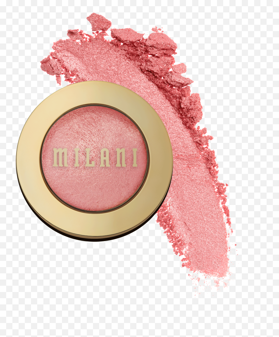 Milani Cosmetics - Milani Peach Baked Blush Emoji,Milani Emotion