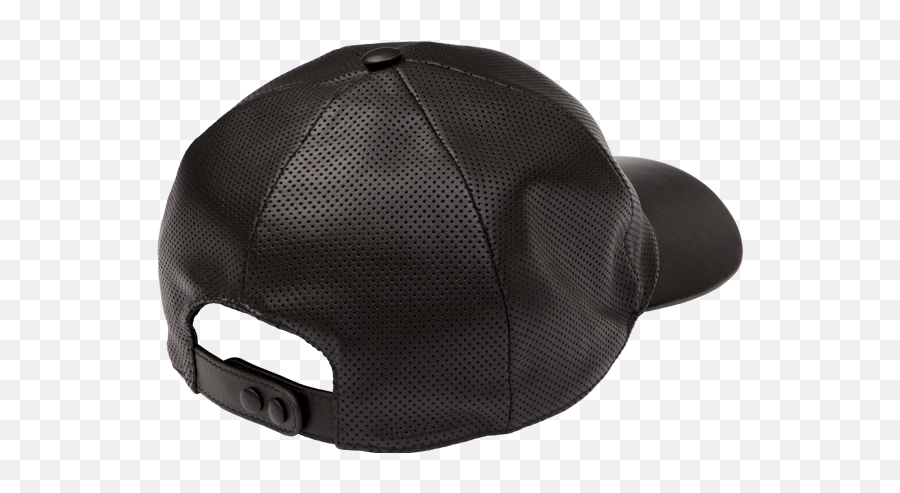 Perforated Leather Hat Vianel - Unisex Emoji,Alien Emoji Hat