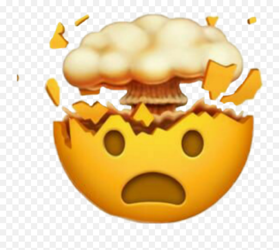 Losing My Mind Emoji Png Image With No - Exploding Head Emoji Png,Losing My Mind Emoji