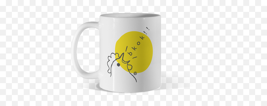 Rooster Mugs Design By Humans - Magic Mug Emoji,Rooster Emoticon