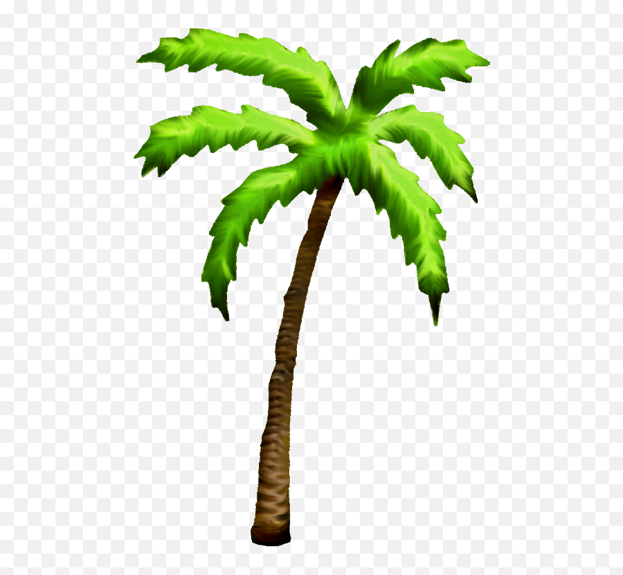 Free Palm Tree Cartoon Png Download - Palm Tree Clip Art Transparent Png Emoji,Palm Tree Emoji