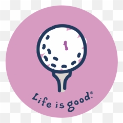 Golf Tee Sticker - Life Is Good Golf Sticker Emoji,Golf Emoji Free