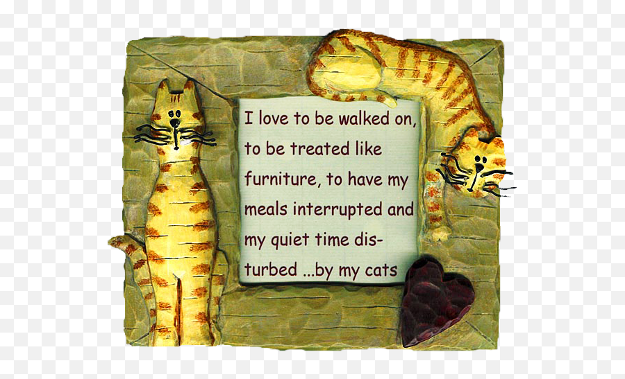 Cat Visual Poems - Decorative Emoji,Cat Tail Emotions