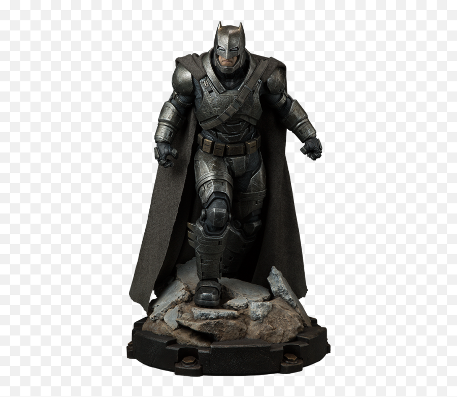 Batman Vs Superman Dawn Of Justice - Armored Batman Premium Format Statue Armor Batman Statue Bvs Emoji,Batman Vs Superman Emoticons How R They Done